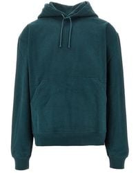 Saint Laurent - Hoodie With Logo Embroidery - Lyst