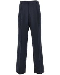 C.9.3 - Viscose-Blend Pants With Darts - Lyst
