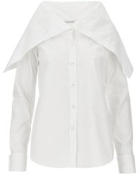 7 For All Mankind - Maxi High Neck Shirt - Lyst