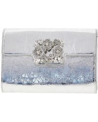 Roger Vivier - 'Efflorescence' Leather Mini Bag - Lyst