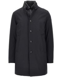 DUNO - 'Palladium' Padded Stretch Nylon Coat - Lyst