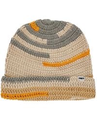 Obey - Beanie Crochet 'Fairmount' Uomo - Lyst