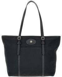 Bally - 'B-Light' Nylon And Leather Tote Bag - Lyst