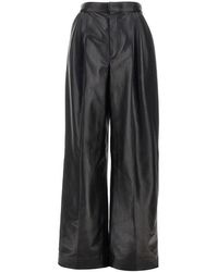 Bottega Veneta - Nappa Leather Pants With Darts - Lyst
