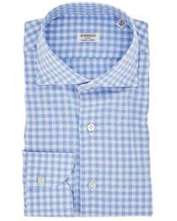 Borriello - Check Cotton And Linen Shirt - Lyst