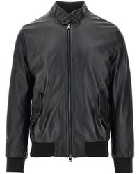 Dacute - Nappa Leather New Ben Bomber Jacket - Lyst