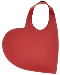 Coperni - Leather Double Heart Tote Bag - Lyst