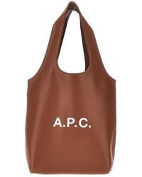 A.P.C. - Ninon Small Tote Bag - Lyst