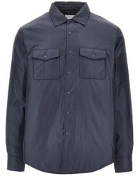Aspesi - '13 Più' Padded Nylon Overshirt - Lyst