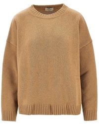 Weekend by Maxmara - Loose Cut Wool Sweater - Lyst