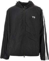 Y-3 - Nylon Windbreaker Jacket - Lyst