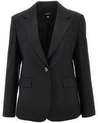 Weekend by Maxmara - Wool Single-Breasted Jacket - Lyst