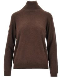 Weekend by Maxmara - Silk Wool Turtleneck - Lyst