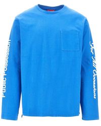 Public Possession - 'Mobile D J' Cotton T-Shirt - Lyst