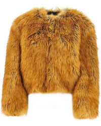 Stand Studio - 'Karly' Faux Fur Jacket - Lyst