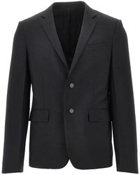 Fendi - Kid Mohair Slim Fit Jacket - Lyst