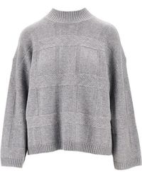 Emporio Armani - Wool And Cashmere Sweater - Lyst