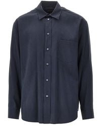 Emporio Armani - Silk-Hand Viscose Shirt - Lyst