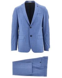 BRERAS Milano - Stretch Wool Tailored Suit - Lyst