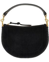 Isabel Marant - Suede Leather Oskan Soft Zip Bag - Lyst