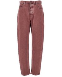 Chloé - Tapered Leg High-Rise Jeans - Lyst