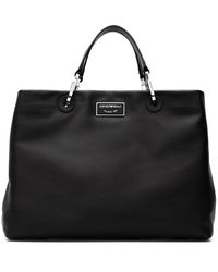 Emporio Armani - Faux Leather Medium Myea Bag - Lyst