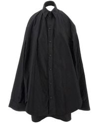 Balenciaga - Suspended Shirt Effect Mini Dress - Lyst