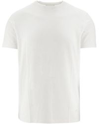 Emporio Armani - Viscose Jersey T-Shirt - Lyst