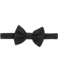 Emporio Armani - Silk Bow Tie - Lyst