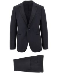 Emporio Armani - M Line Evening Tailored Suit - Lyst