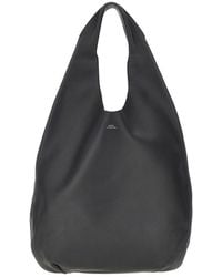 A.P.C. - Le Neige Grained Leather Bag - Lyst