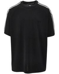 Y-3 - Wool-Blend Jersey T-Shirt - Lyst
