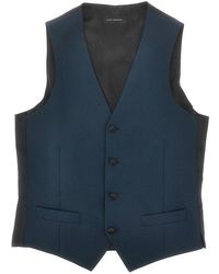 Luigi Bianchi - Wool And Mohair Tailored Vest - Lyst