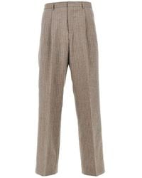 sunflower - Linen And Wool Pants With Darts - Lyst