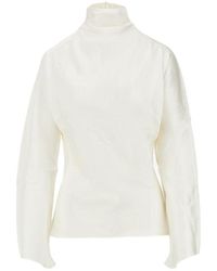 Rohe - Satin Waisted Blouse - Lyst