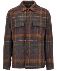 Etro - Cashmere And Wool Overshirt - Lyst