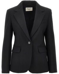 Weekend by Maxmara - Virgin Wool Single-Breasted Jacket - Lyst