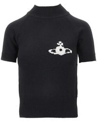 Vivienne Westwood - 'Bea' Turtleneck Knitted Top - Lyst
