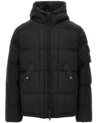 Stone Island - Padded Nylon Metal Down Jacket - Lyst