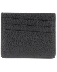 Maison Margiela - 'Four Stitches' Grain Leather Cardholder - Lyst