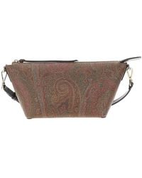 Etro - Jacquard Paisley Fabric Shoulder Bag - Lyst