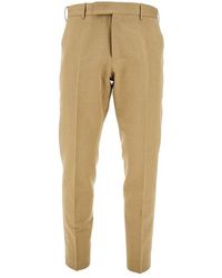PT Torino - 'Edge' Cotton And Linen Blend Pants - Lyst