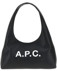 A.P.C. - A. P.C. Faux Leather 'Ninon Baby' Tote Bag - Lyst