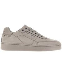 Saint Laurent - Sl/61 Suede Leather Sneakers - Lyst