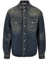 Fendi - Bananatex Denim Shirt - Lyst