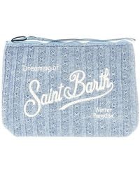 MC2 Saint Barth - 'Aline' Knitted Pouch - Lyst