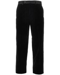 Fendi - Velvet Tailored Pants - Lyst