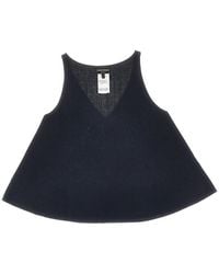 Emporio Armani - Links Knit Tank Top - Lyst