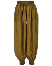 Zimmermann - 'Mahon' Silk Harem Pants - Lyst