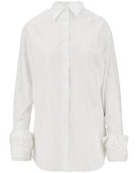 Jil Sander - Muslin Shirt Layered Cuffs - Lyst